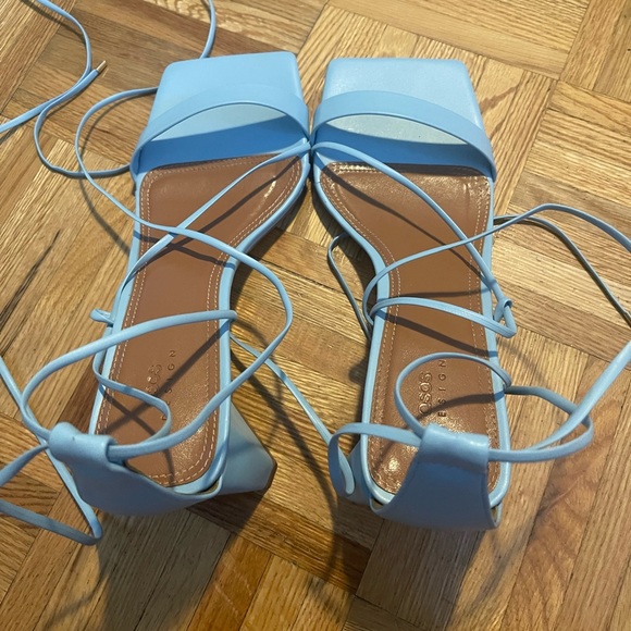 Selling these never worn ASOS strappy blue sandals! - Picture 3 of 5